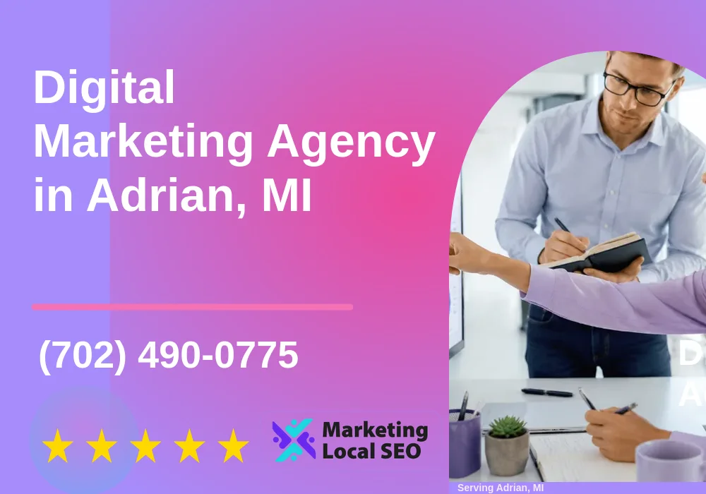Digital Marketing Agency in Adrian, MI