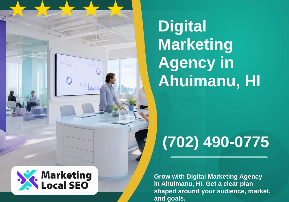 Digital Marketing Agency in Ahuimanu, HI