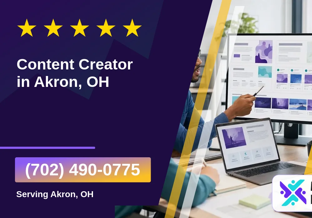 Content Creator in Akron, OH