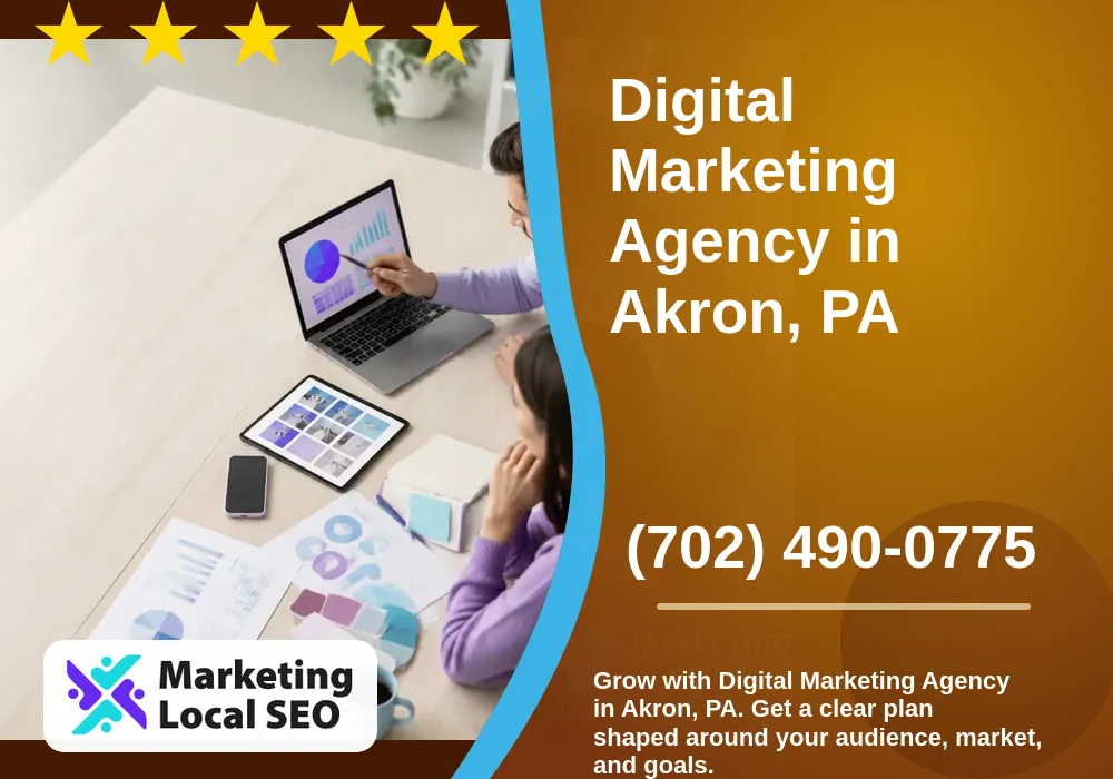 Digital Marketing Agency in Akron, PA