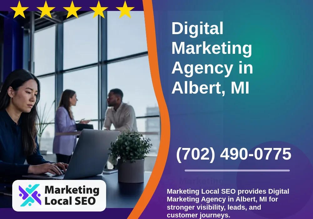 Digital Marketing Agency in Albert, MI