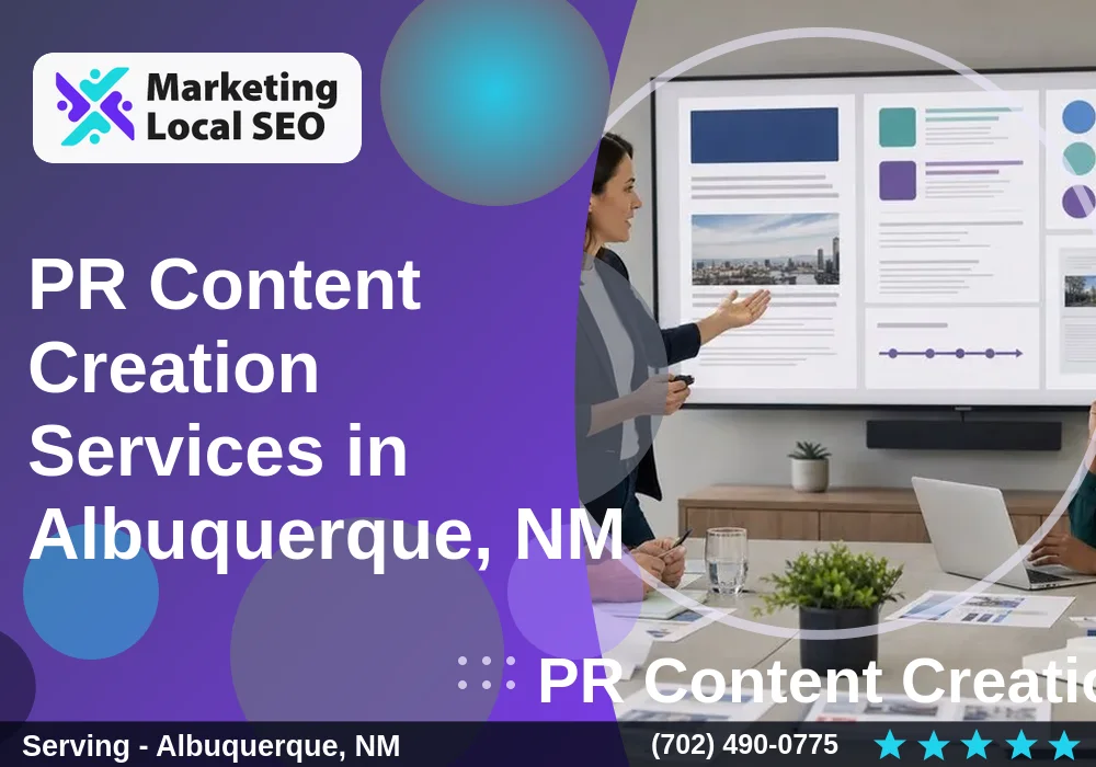 PR Content Creation Services in Albuquerque, NM