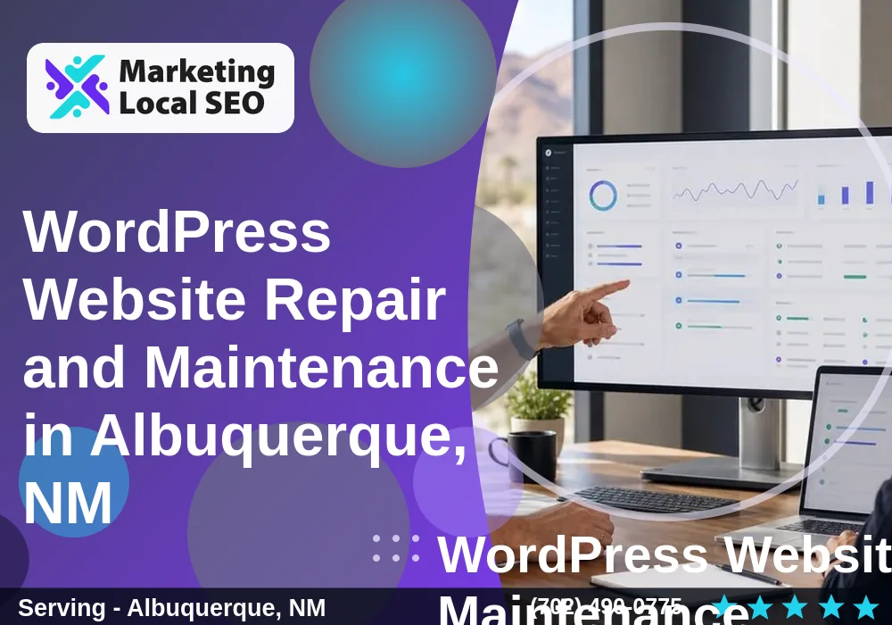 WordPress Website Repair and Maintenance in Albuquerque, NM