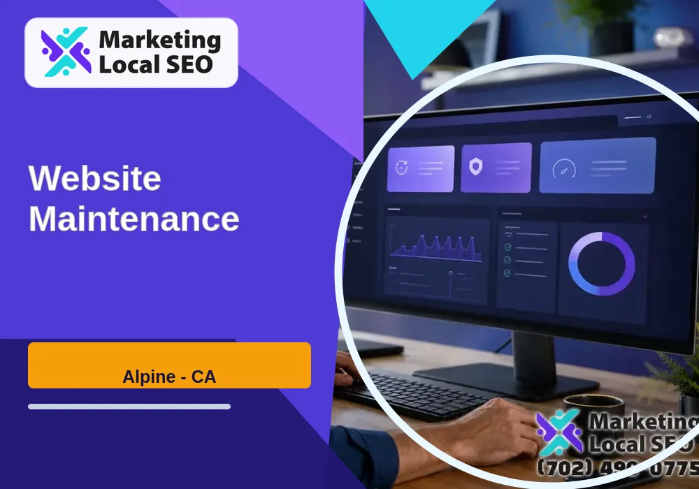 Website Maintenance in Alpine, CA