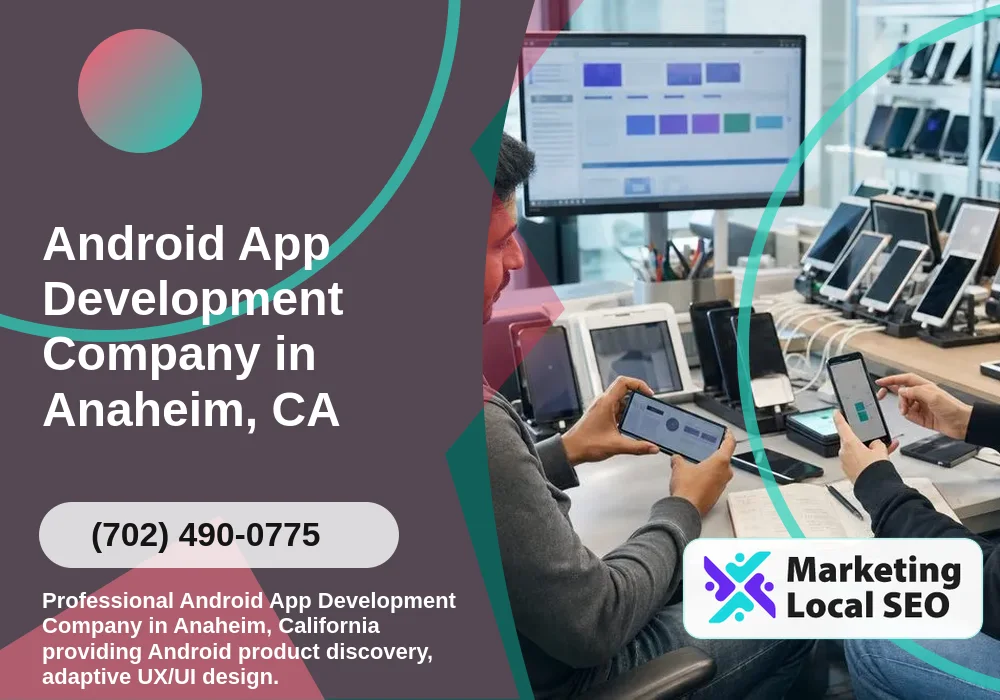 Android App Development in Anaheim, CA