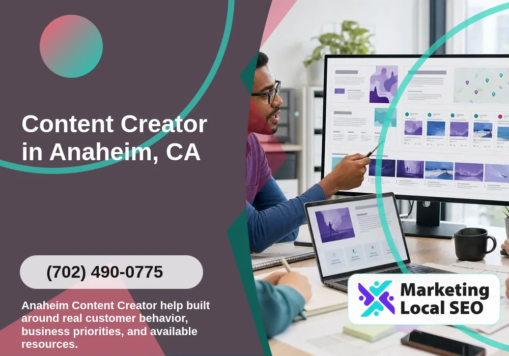 Content Creator in Anaheim, CA Content Creator in Anaheim, CA
