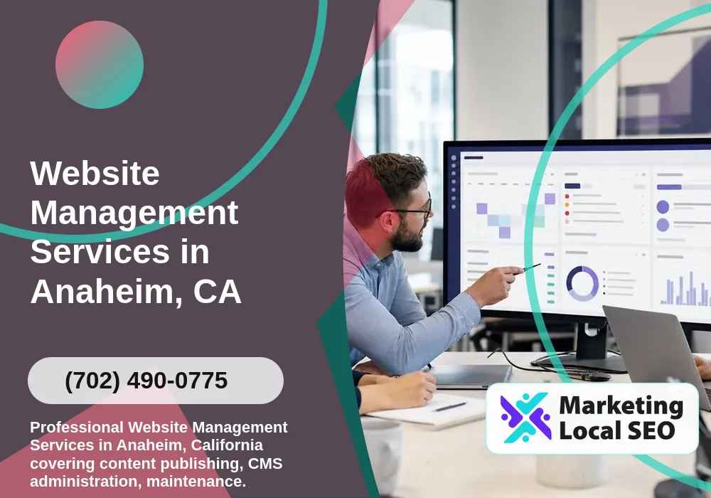 Website Management Services in Anaheim, CA