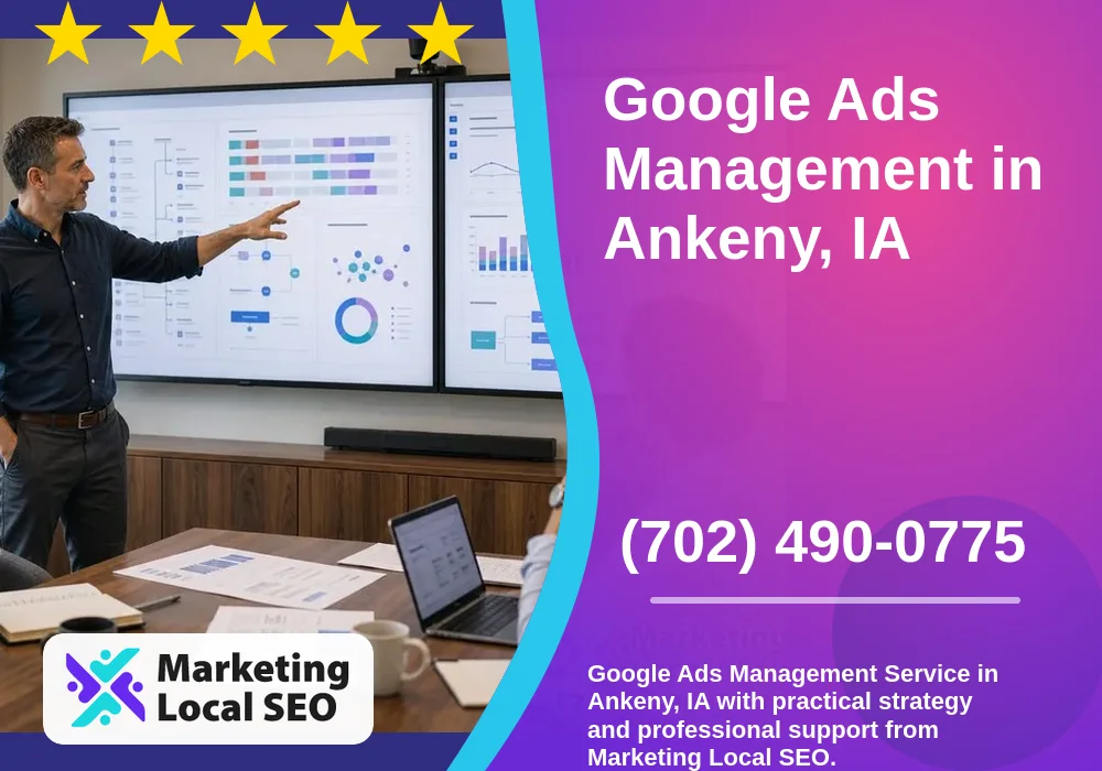 Google Ads Management in Ankeny, IA