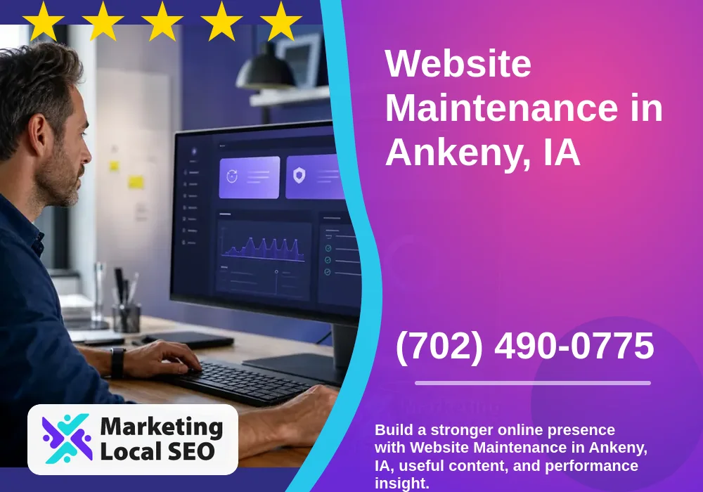 Website Maintenance in Ankeny, IA