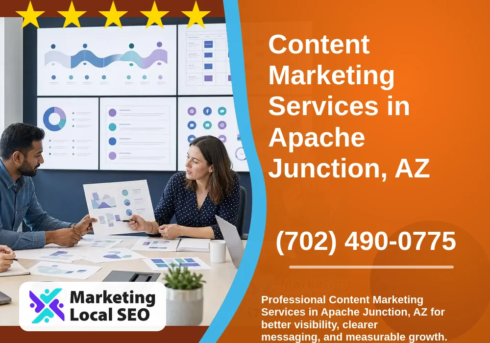 Content Marketing in Apache Junction, AZ