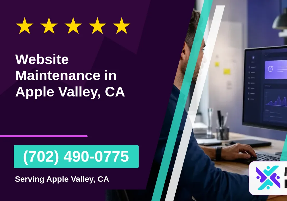 Website Maintenance in Apple Valley, CA