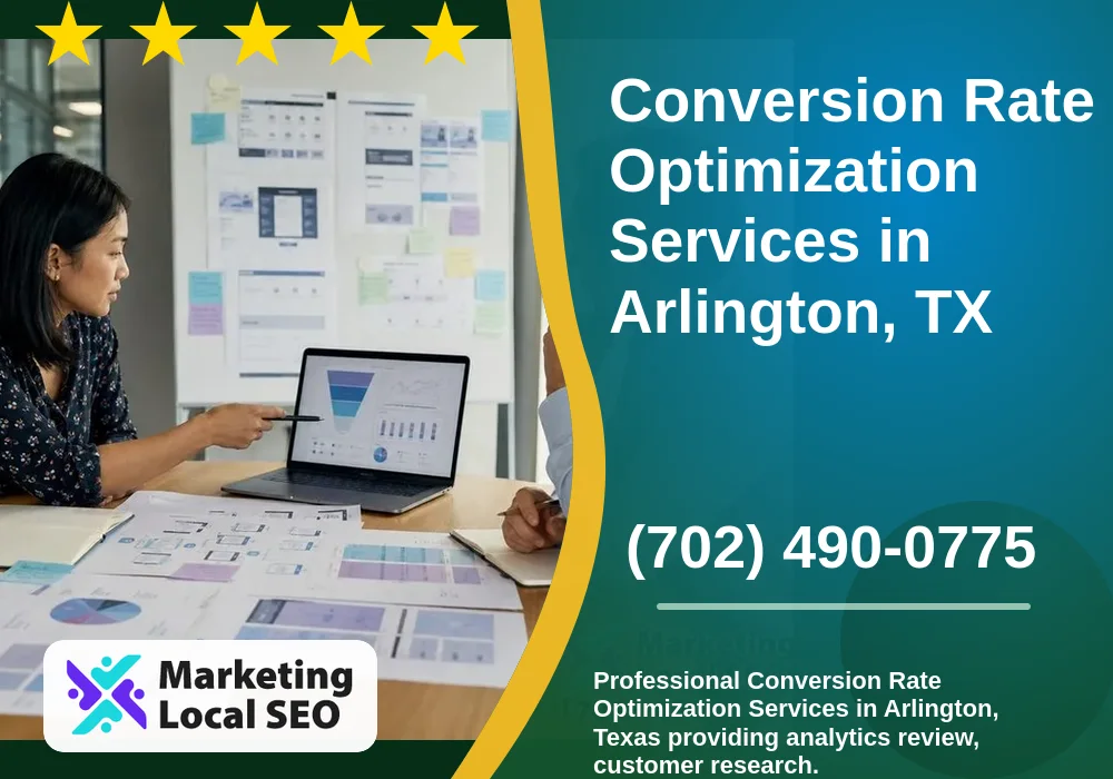 Conversion Rate Optimization in Arlington, TX