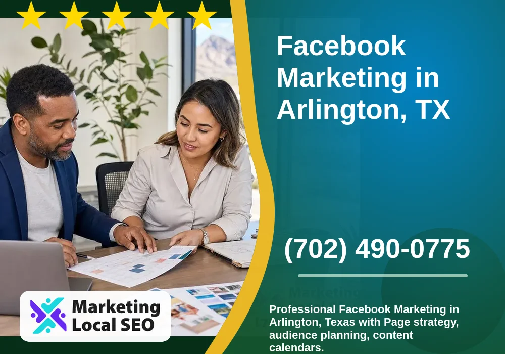 Facebook Marketing in Arlington, TX Facebook Marketing in Arlington, TX