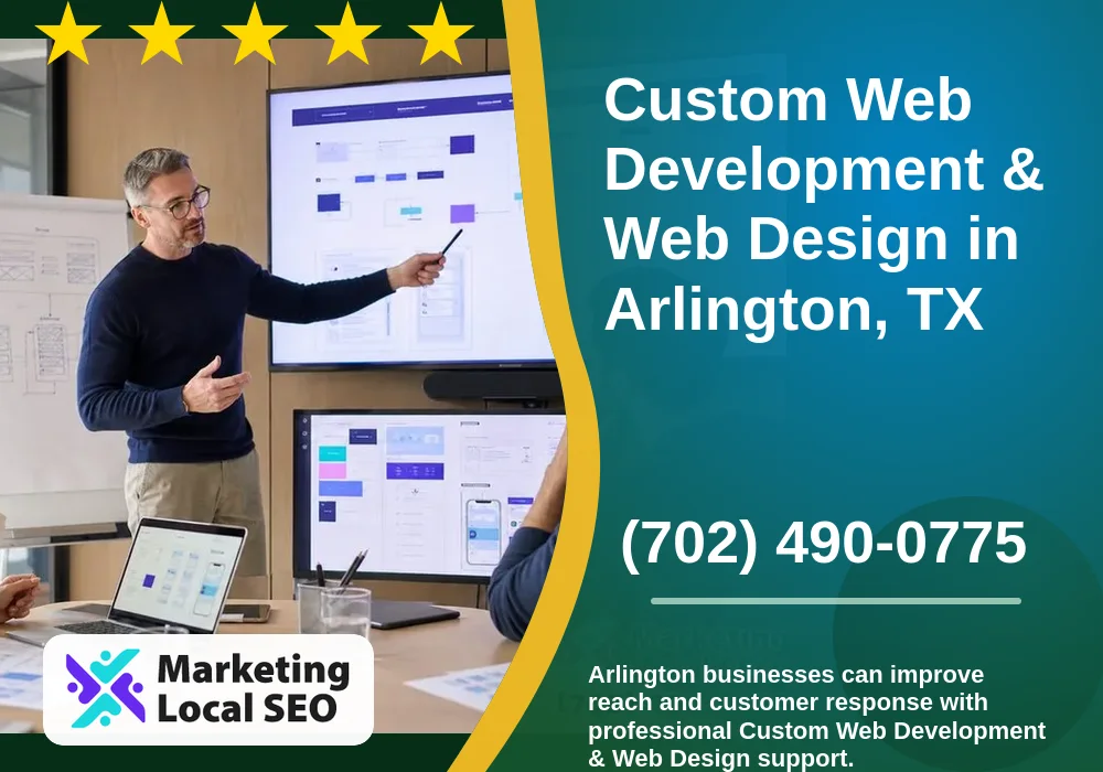 Custom Web Development & Web Design in Arlington, TX