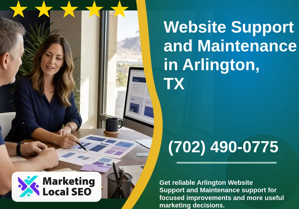 Website Support and Maintenance in Arlington, TX