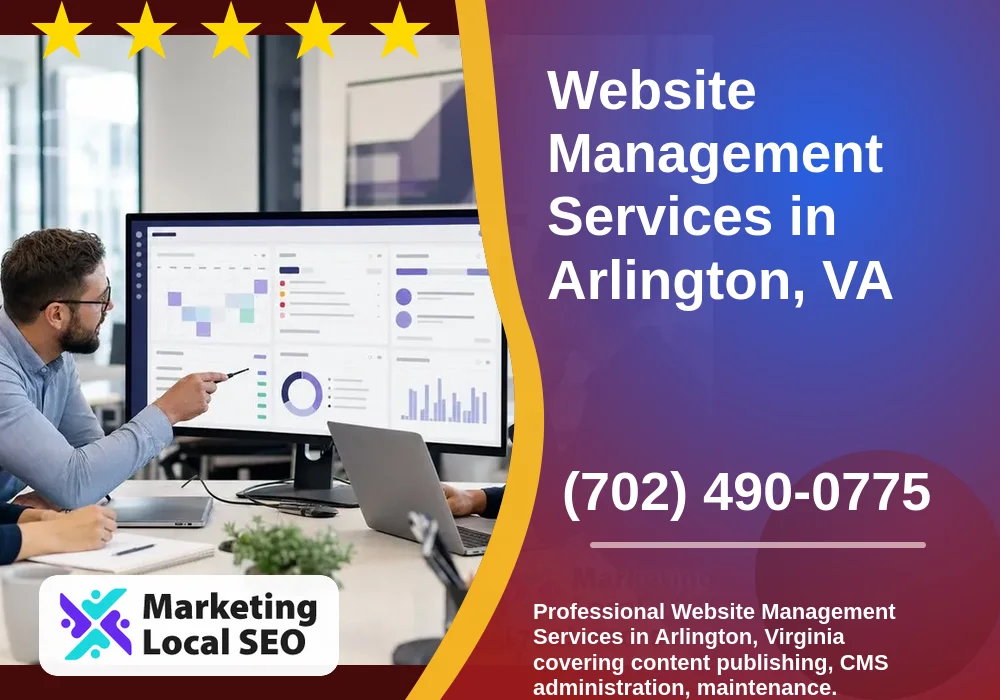 Website Management Services in Arlington, VA