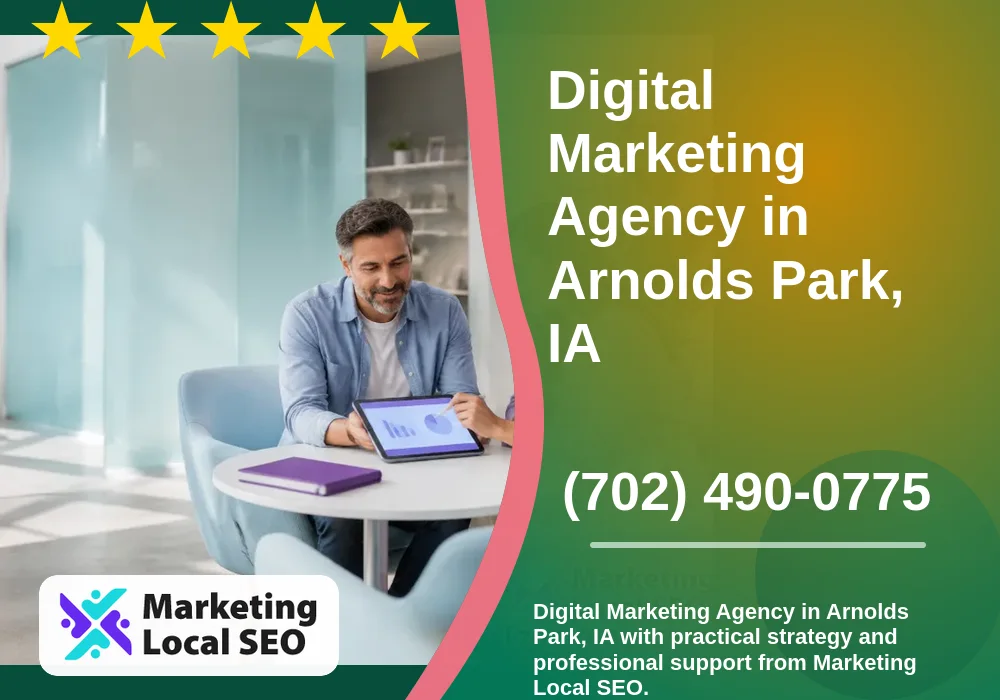 Digital Marketing Agency in Arnolds Park, IA