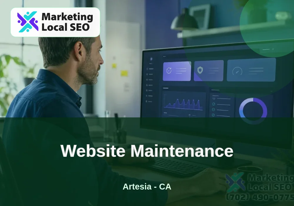 Website Maintenance in Artesia, CA