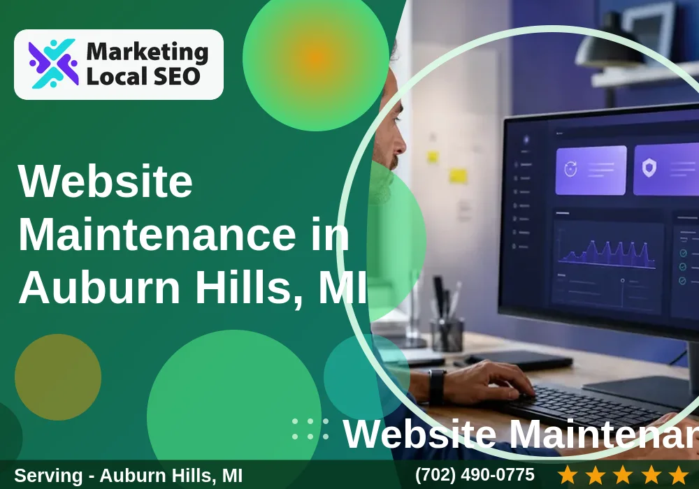Website Maintenance in Auburn Hills, MI