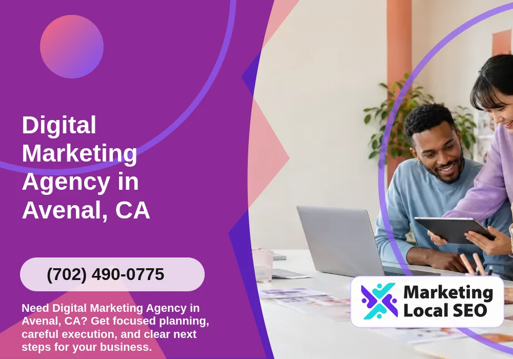 Digital Marketing Agency in Avenal, CA