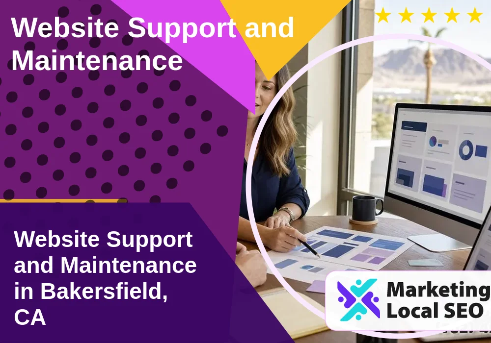 Website Support and Maintenance in Bakersfield, CA