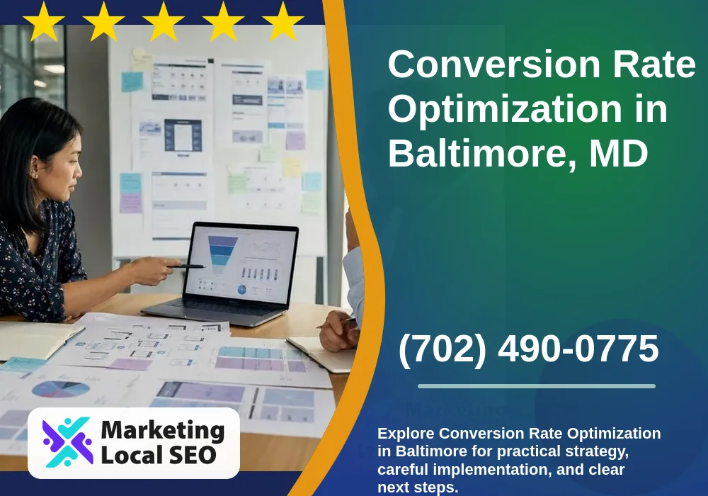 Conversion Rate Optimization in Baltimore, MD Conversion Rate Optimization in Baltimore, MD