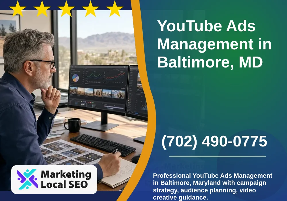 YouTube Ads Management in Baltimore, MD