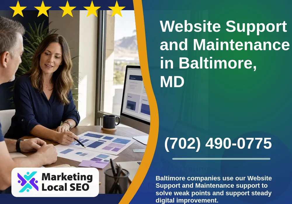 Website Support and Maintenance in Baltimore, MD