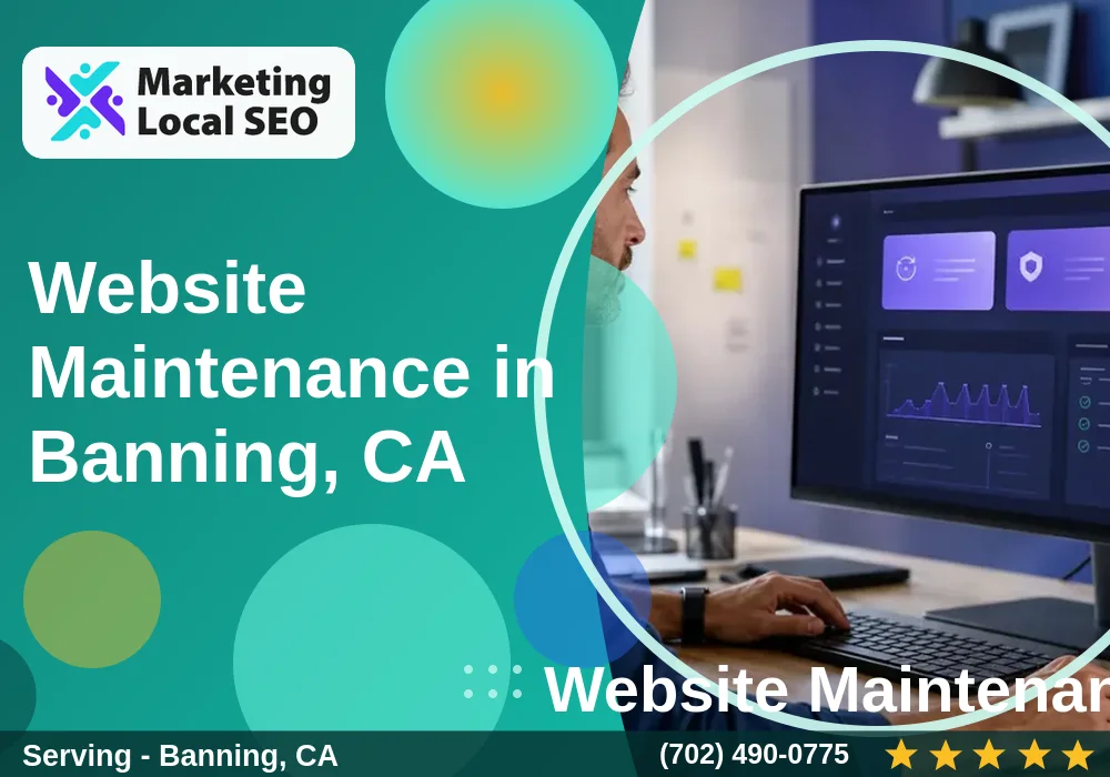 Website Maintenance in Banning, CA