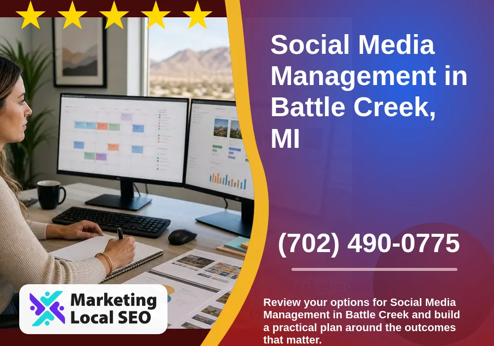 Social Media Management in Battle Creek, MI