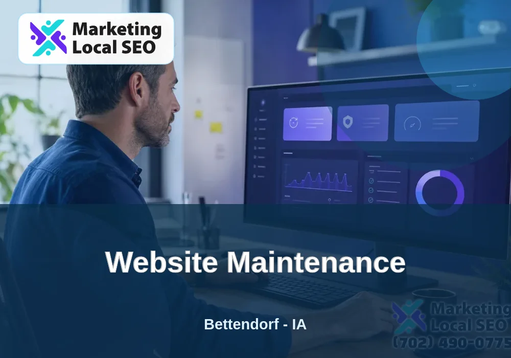 Website Maintenance in Bettendorf, IA