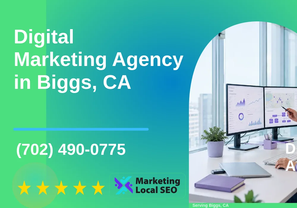 Digital Marketing Agency in Biggs, CA Digital Marketing Agency in Biggs, CA