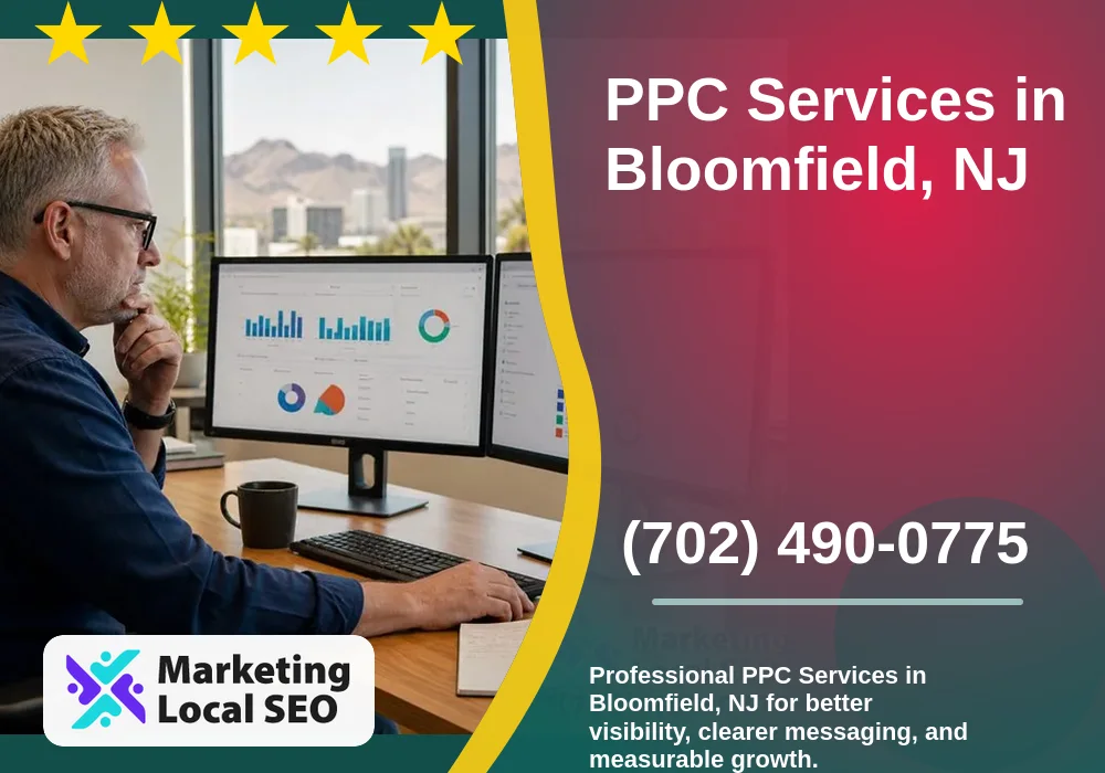 PPC Advertising in Bloomfield, NJ