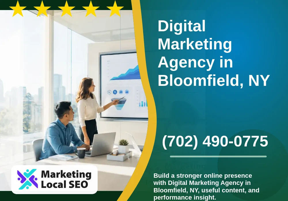 Digital Marketing Agency in Bloomfield, NY