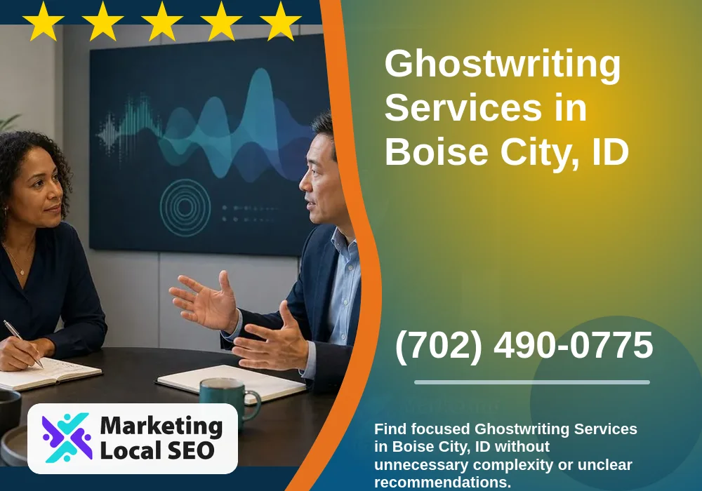 Ghostwriting Services in Boise City, ID