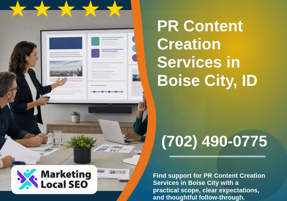 PR Content Creation Services in Boise City, ID PR Content Creation Services in Boise City, ID