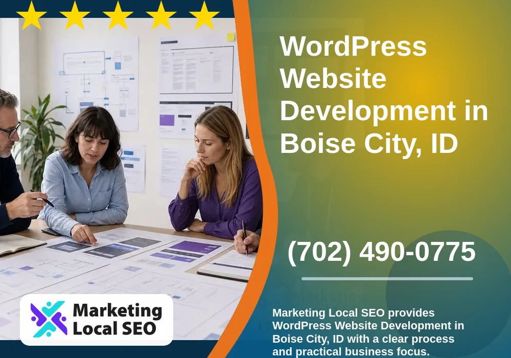 WordPress Website Development in Boise City, ID