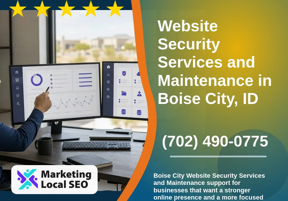 Website Security Services and Maintenance in Boise City, ID