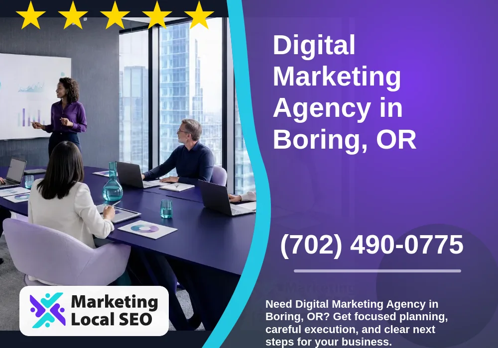Digital Marketing Agency in Boring, OR