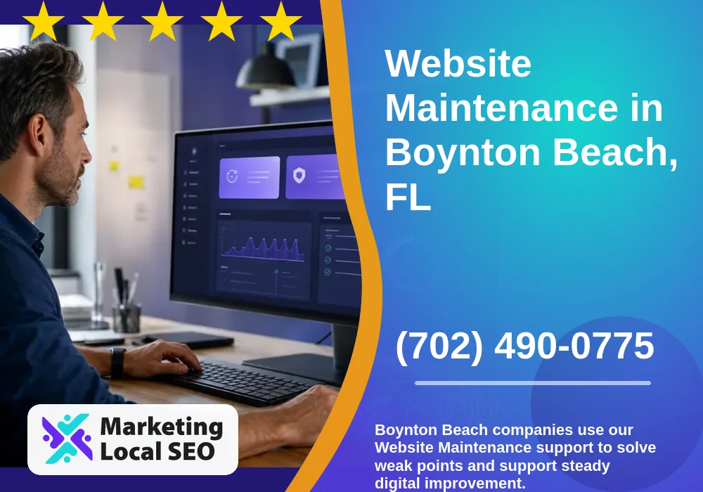 Website Maintenance in Boynton Beach, FL