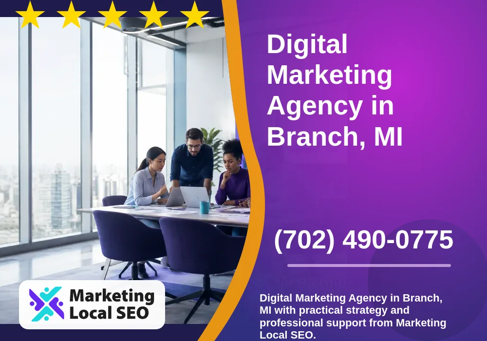 Digital Marketing Agency in Branch, MI