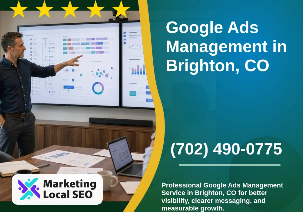 Google Ads Management in Brighton, CO