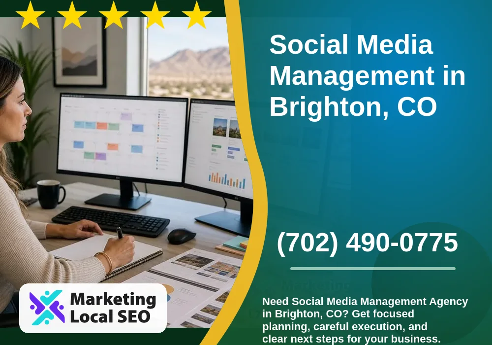 Social Media Management in Brighton, CO