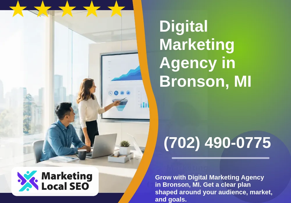 Digital Marketing Agency in Bronson, MI Digital Marketing Agency in Bronson, MI