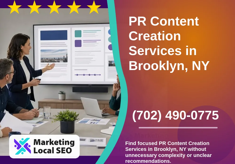 PR Content Creation Services in Brooklyn, NY