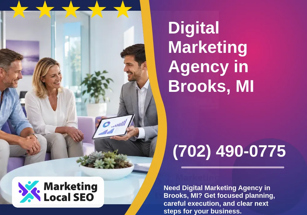 Digital Marketing Agency in Brooks, MI