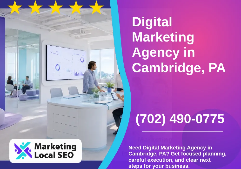Digital Marketing Agency in Cambridge, PA Digital Marketing Agency in Cambridge, PA