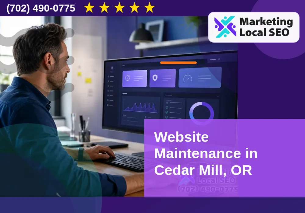 Website Maintenance in Cedar Mill, OR