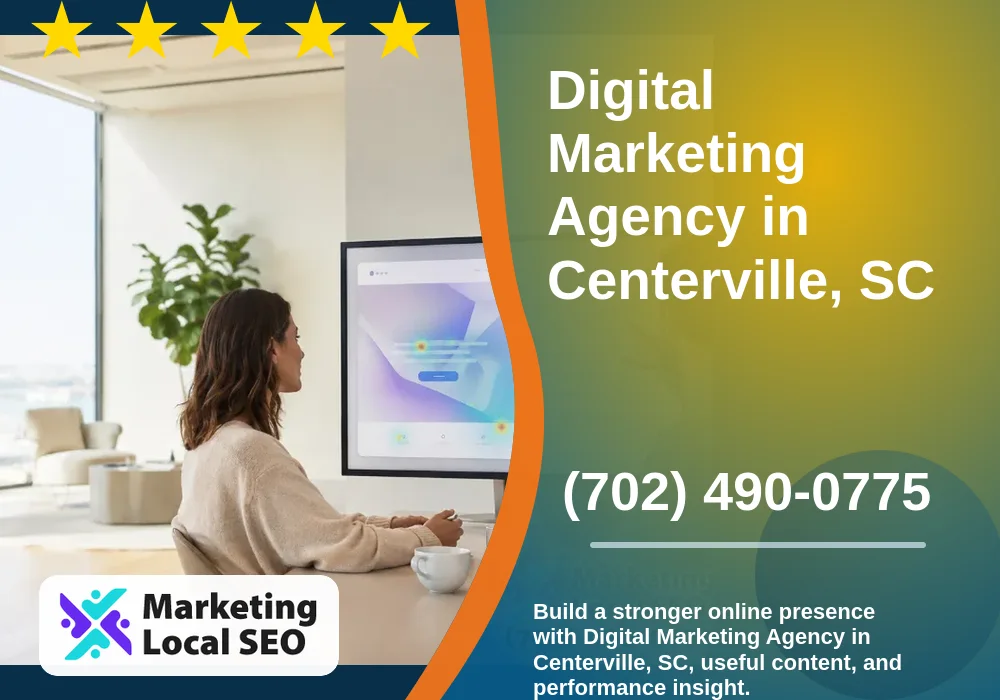 Digital Marketing Agency in Centerville, SC