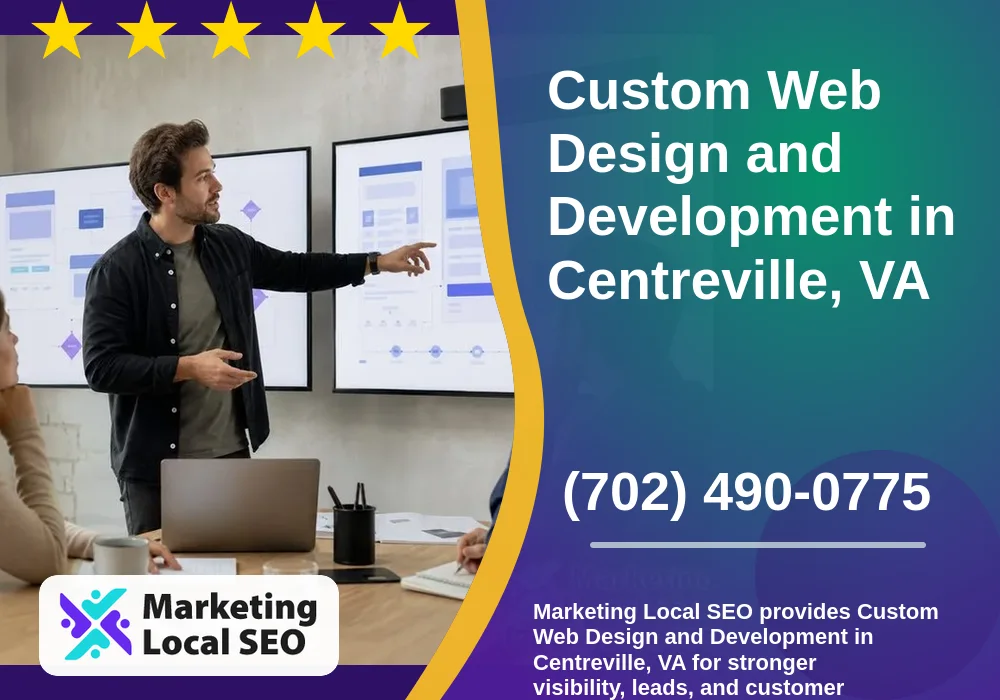 Web Design and Development in Centreville, VA